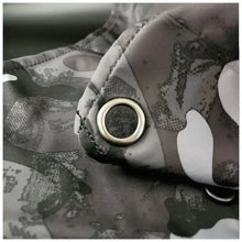 Heavy Weight Waterproof Professional Barber/Salon Apron Cross-Back Strap- Camo - BUYBARBER.COM