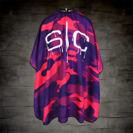 Stylecraft Cutting Cape Camo Design - BUYBARBER.COM