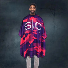 Stylecraft Cutting Cape Camo Design - BUYBARBER.COM