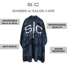 Stylecraft Cutting Cape Camo Design - BUYBARBER.COM