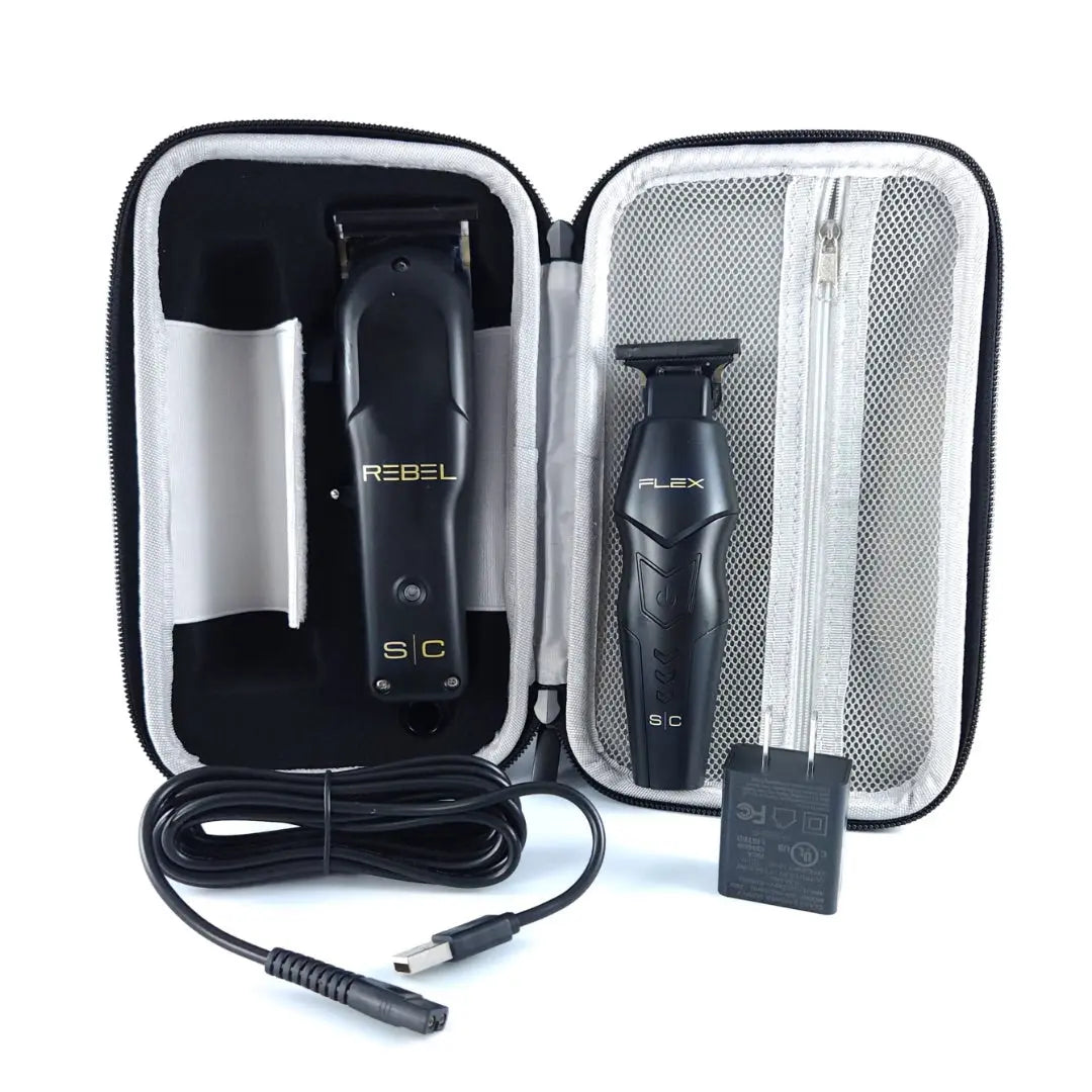 Super Set - Rebel Clipper & Flex Trimmer Combo with Travel Case Stylecraft