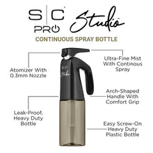 StyleCraft STUDIO Continuous Spray Bottle 6.8 fl oz