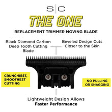 Saber Professional Full Metal Body Digital Brushless Motor Cordless Hair Trimmer - Black