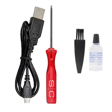 Saber - Professional Full Metal Body Digital Brushless Motor Cordless Hair Trimmer - BUYBARBER.COM
