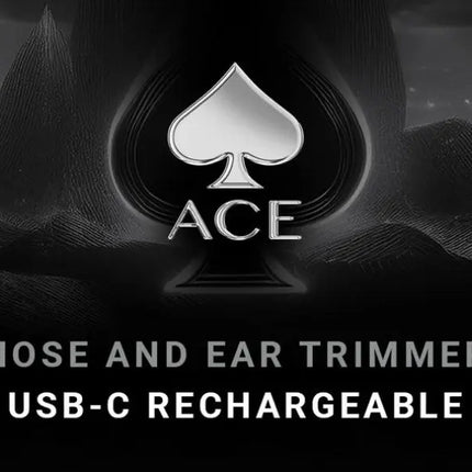 StyleCraft ACE Ear & Nose Trimmer – Dual‑Speed, USB‑C, 2 hr Runtime - BUYBARBER.COM