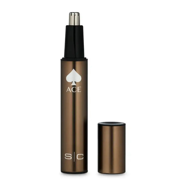 “StyleCraft ACE ear and nose trimmer front view with LED display”


