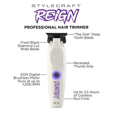 Reign Professional Hair Trimmer with EON Digital Brushless Motor