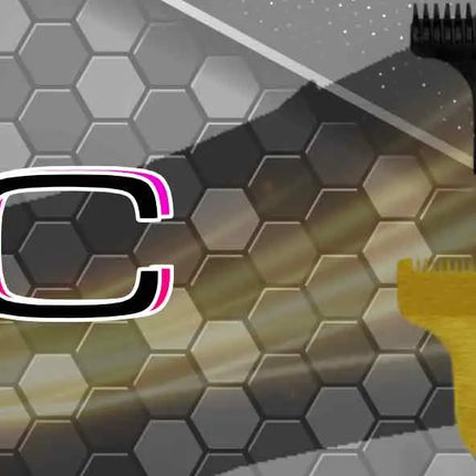 Gold Titanium Classic X-Pro Replacement Blade & DLC Cutter – Fits All StyleCraft / Gamma+ - BUYBARBER.COM