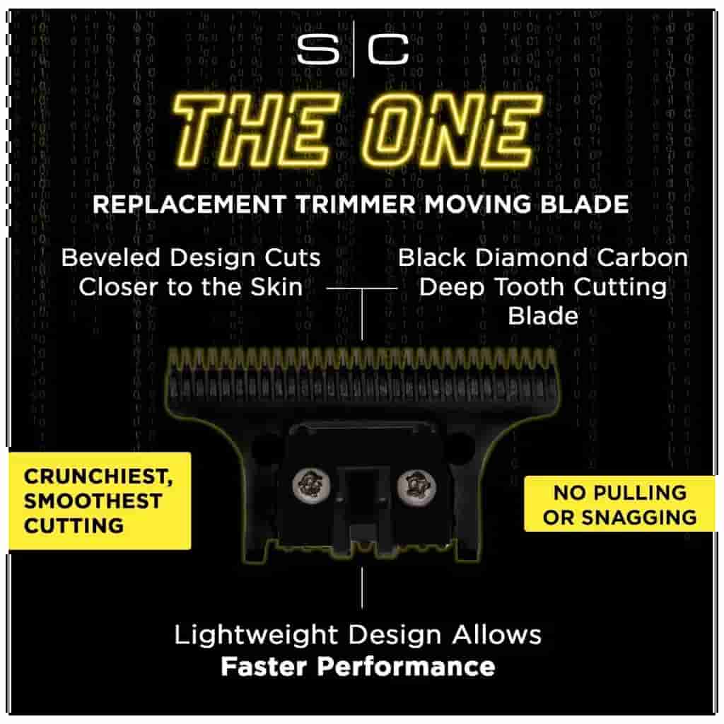 Replacement Moving "THE ONE" DLC Deep Tooth Trimmer Blade - BUYBARBER.COM
