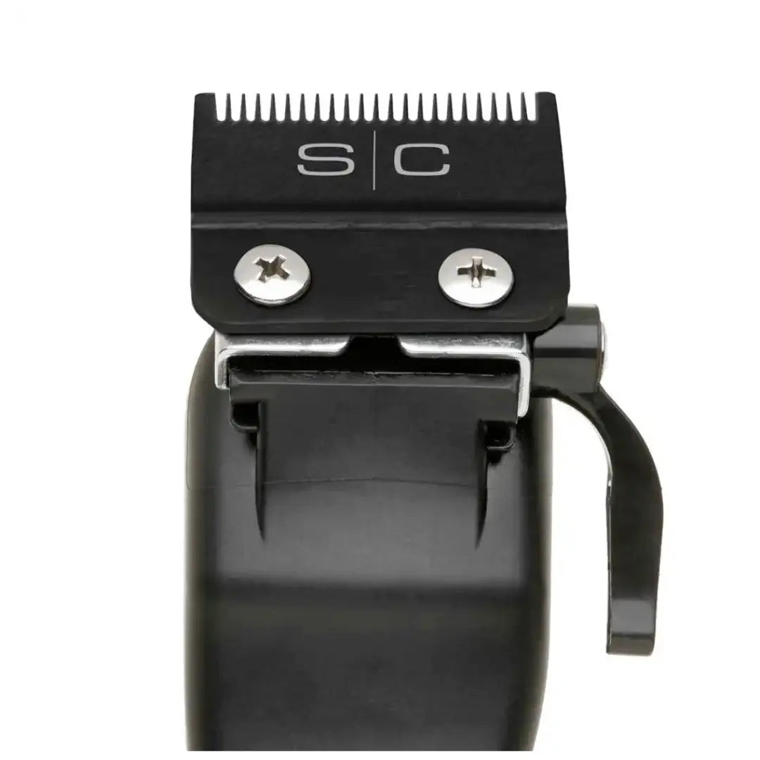 Replacement Double Black Diamond Carbon DLC Fixed Fade Blade With Shallow Tooth Cutter 2.0 Clipper Blade Set - BUYBARBER.COM