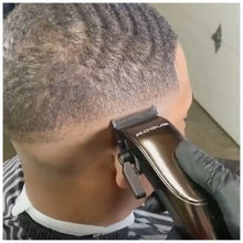 Replacement Double Black Diamond Carbon DLC Fixed Fade Blade With Shallow Tooth Cutter 2.0 Clipper Blade Set - BUYBARBER.COM