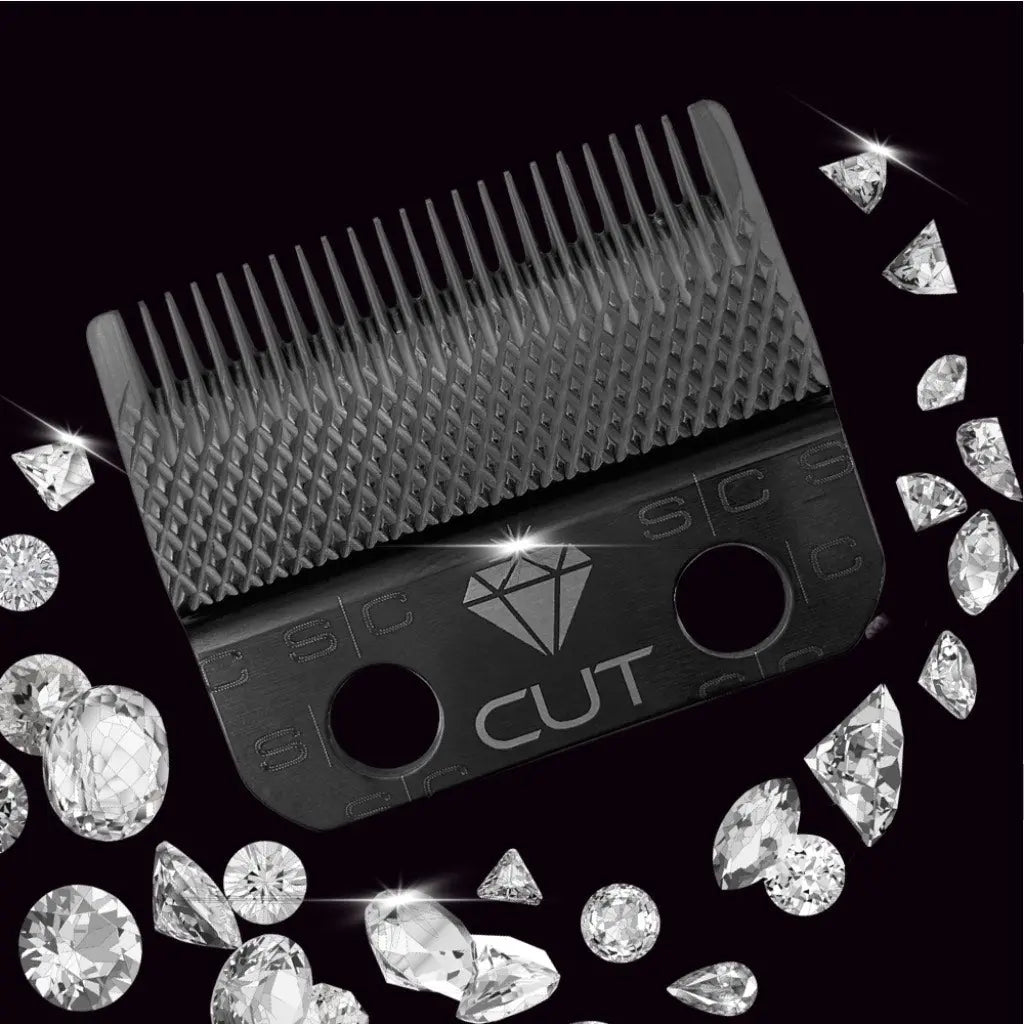 Replacement Diamond Cut Fade Blade with Shallow Tooth Cutter Set Stylecraft