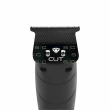 Replacement Diamond Cut Fixed Black Diamond DLC Hair Trimmer Blade with The One Cutter - BUYBARBER.COM