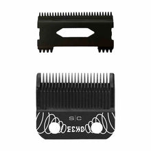 Replacement ECHO Fixed Black Diamond DLC Hair Clipper Blade with Shallow Tooth 2.0 Cutter - BUYBARBER.COM