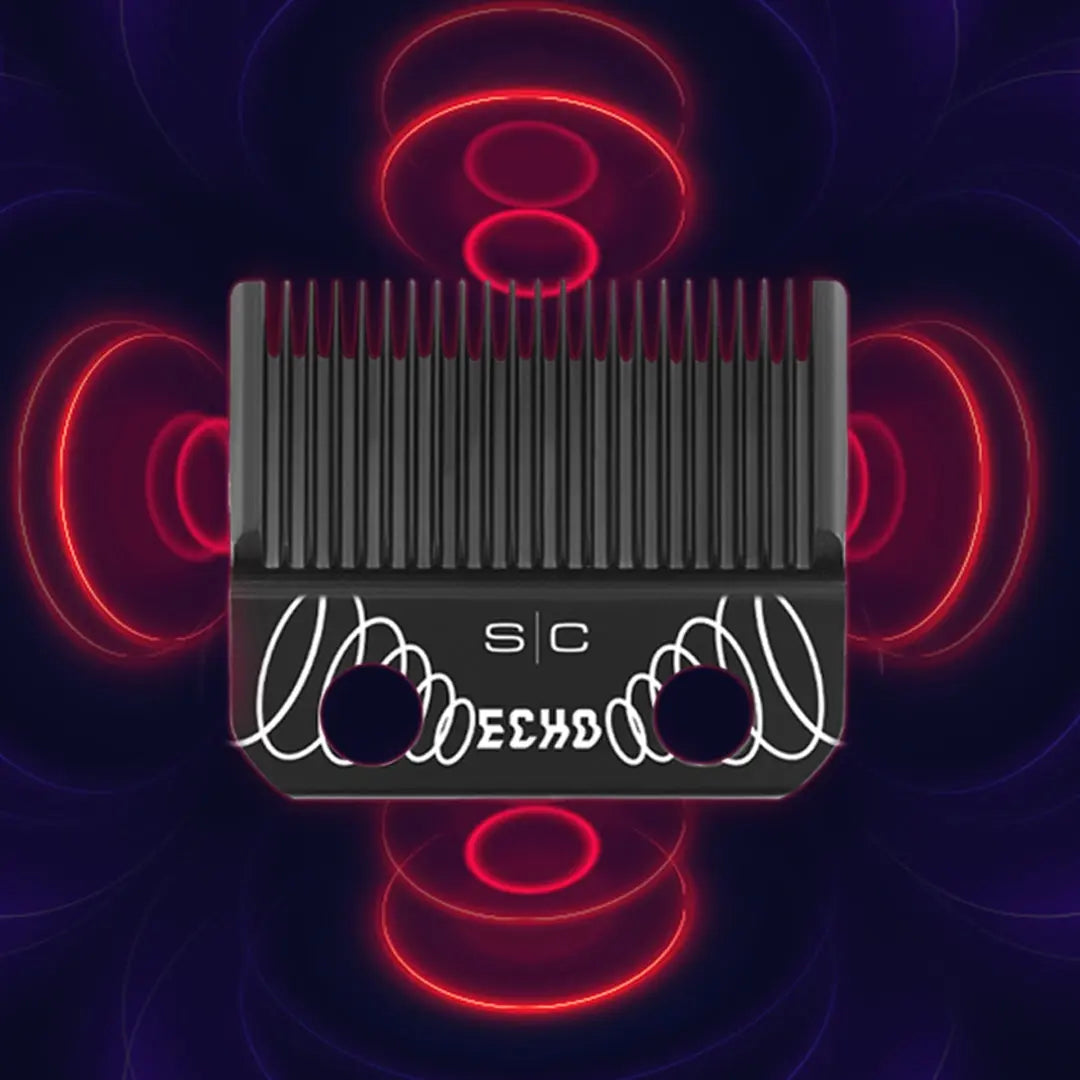 Replacement Echo Fixed DLC Hair Clipper Blade + Deep Tooth Cutter Set - BUYBARBER.COM