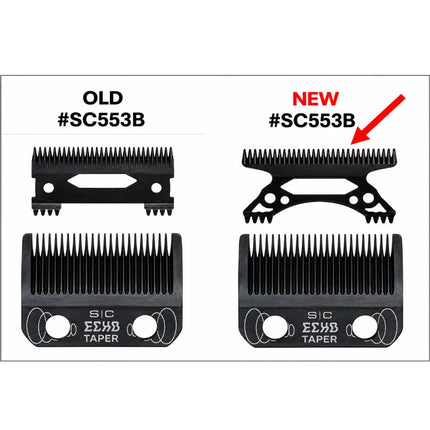 StyleCraft Echo Taper and Echo MIM blade set for StyleCraft and Gamma+ clippers