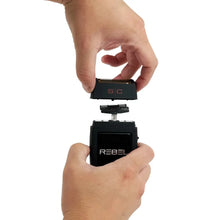 Rebel Shaver Replacement Gold Titanium Foil Head & Echo Cutters - BUYBARBER.COM