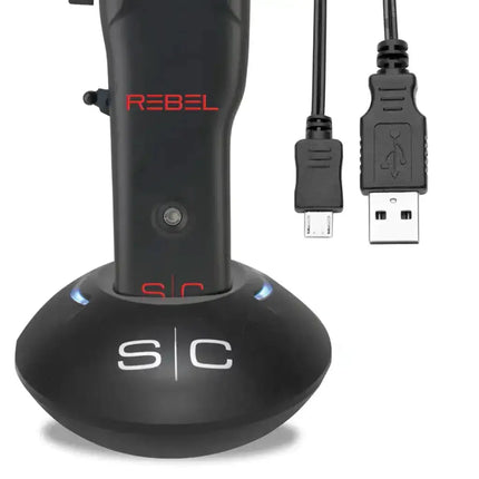 Rebel Professional Super-Torque Modular Cordless Hair Clipper - BUYBARBER.COM