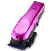 Pink and black Rebel 2.0 Professional Hair Clipper on a white background