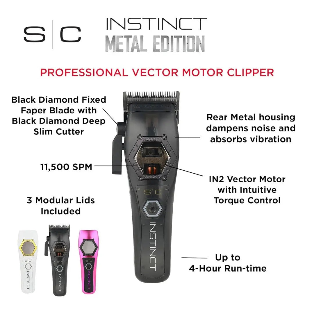 Instinct Metal Clipper - Professional IN2 Vector Motor with Intuitive Torque Control Stylecraft