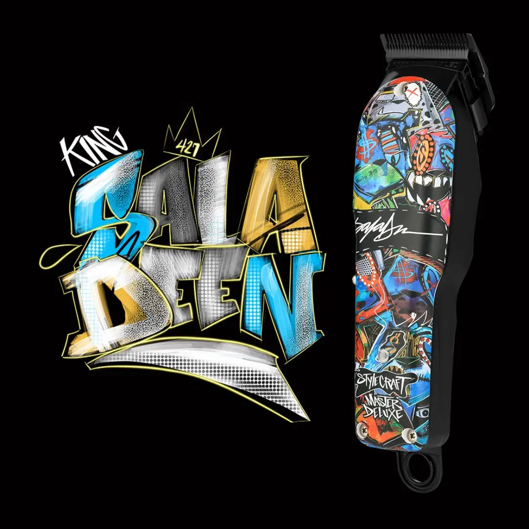 StyleCraft Rebel x King Saladeen Clipper w/ Echo Blade — Super-Torque, 180-Min - BUYBARBER.COM