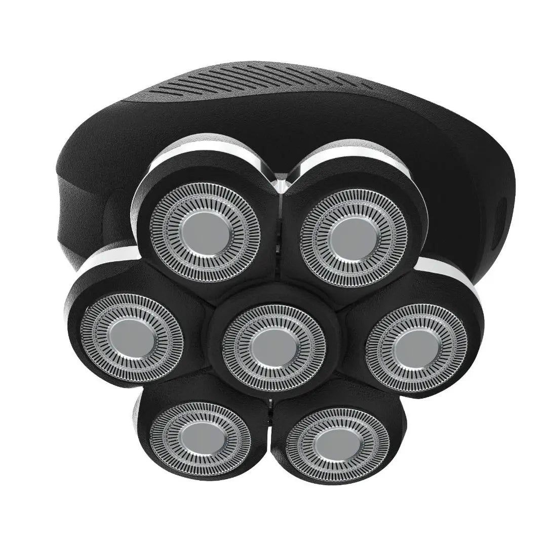 Stylecraft Ace 7 Head Shaver Set of electric shaver heads on a white background