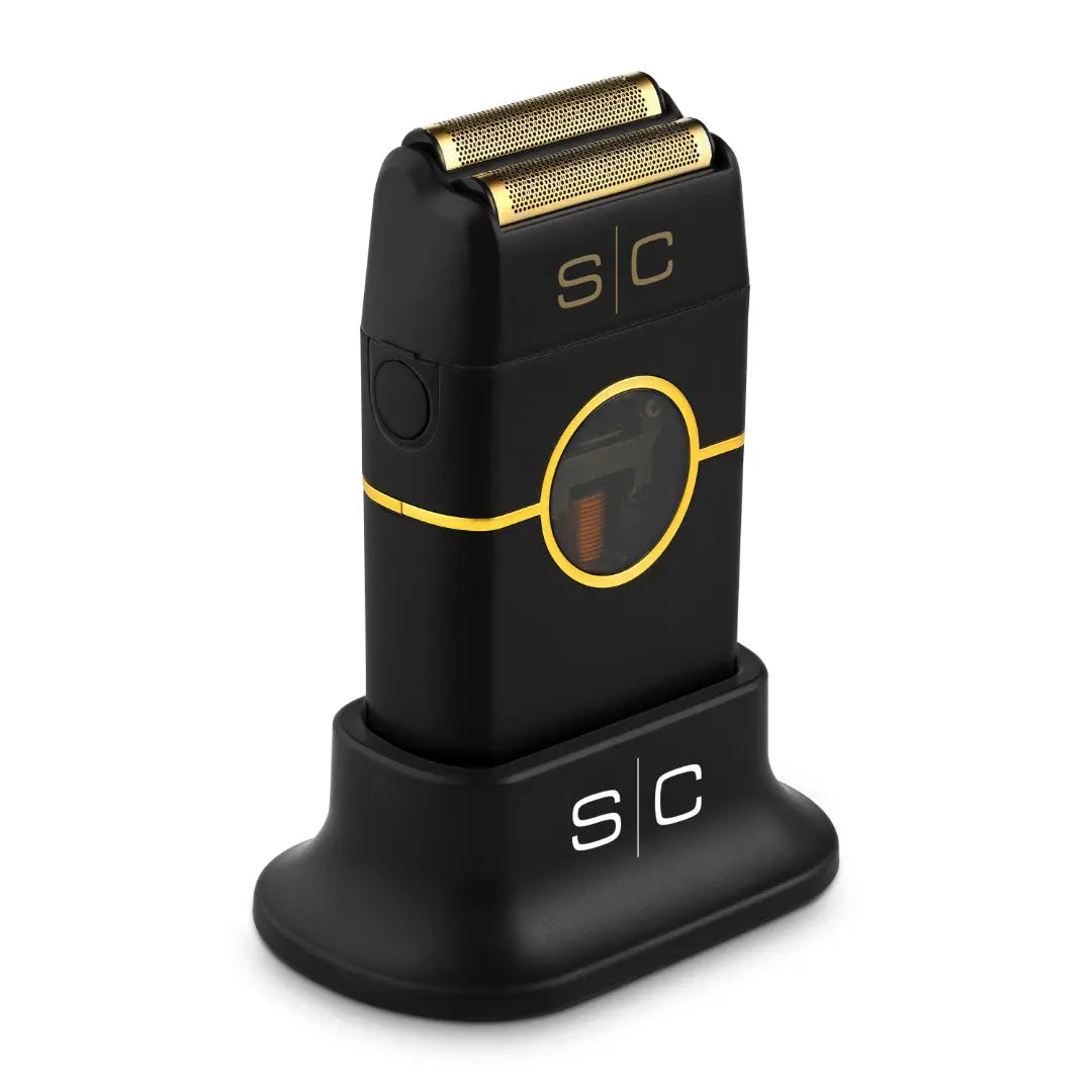 Instinct Metal Shaver - Double foil with IN2 Vector Motor- Black - BUYBARBER.COM