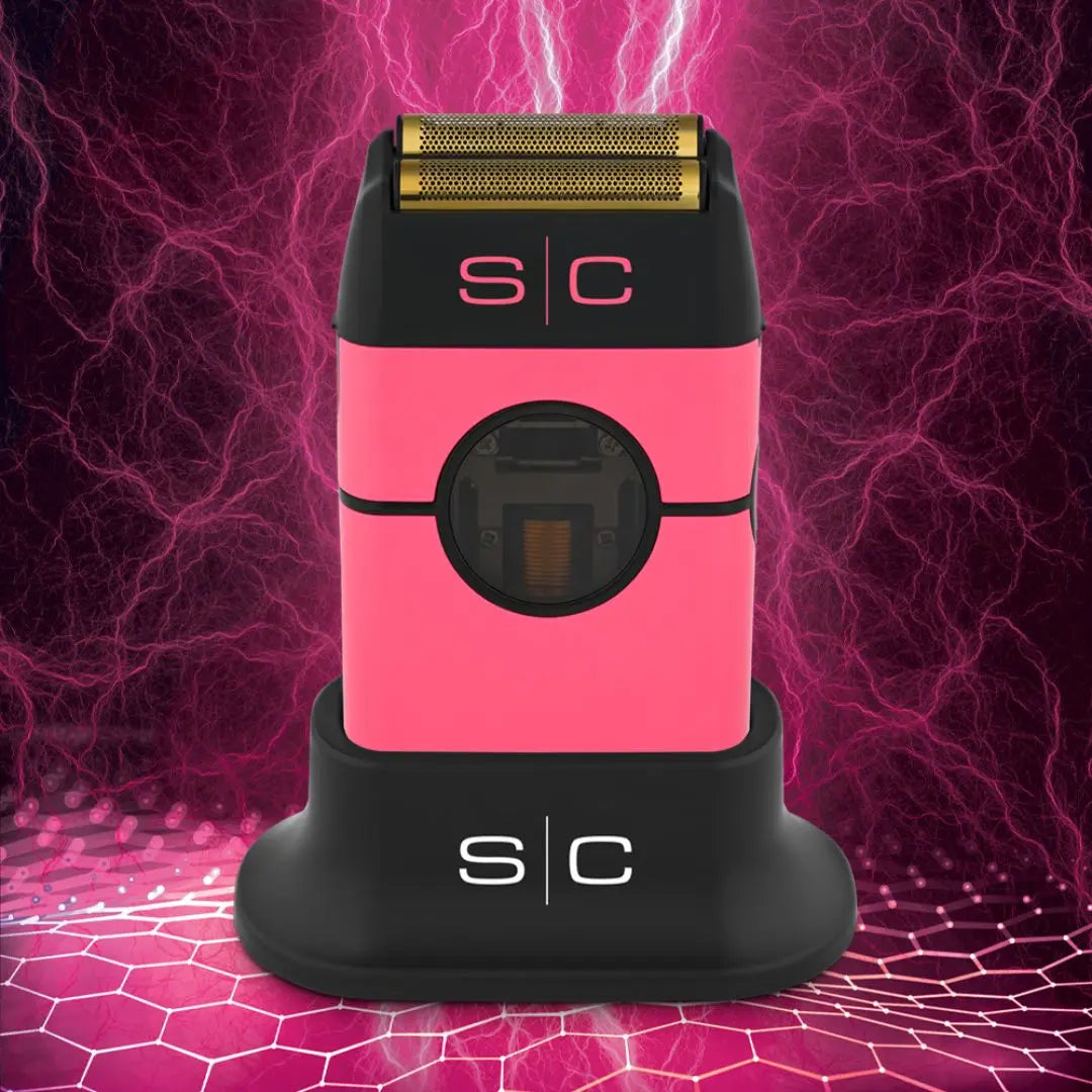 Instinct Metal Shaver - Double foil with IN2 Vector Motor- Pink - BUYBARBER.COM