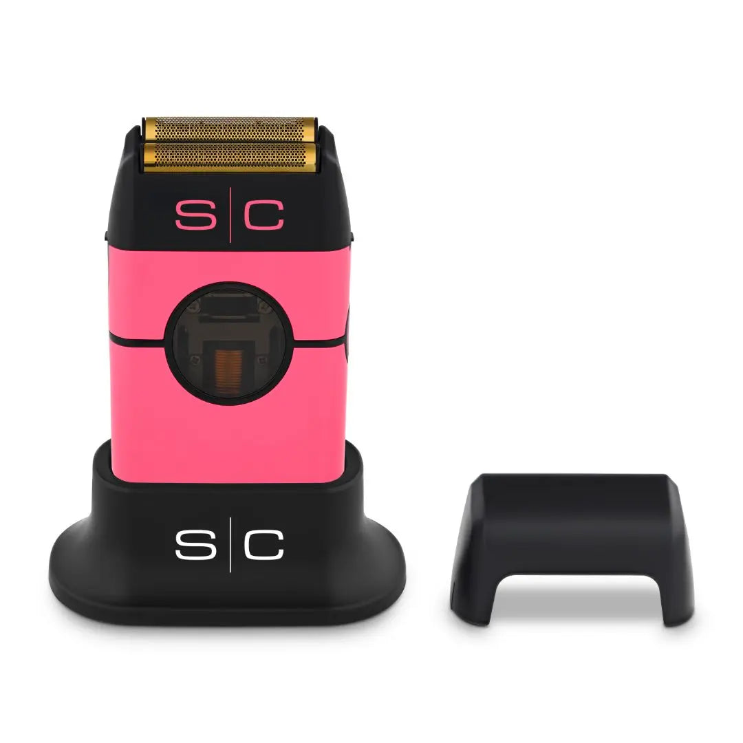 Instinct Metal Shaver - Double foil with IN2 Vector Motor- Pink - BUYBARBER.COM