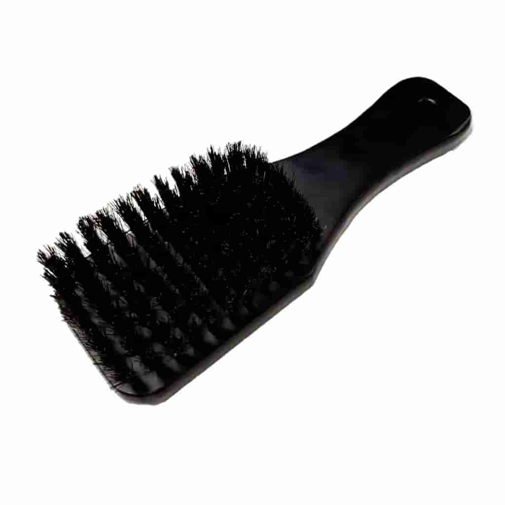 Professional barber club paddle brush 100% natural bristles and wood handle - BUYBARBER.COM