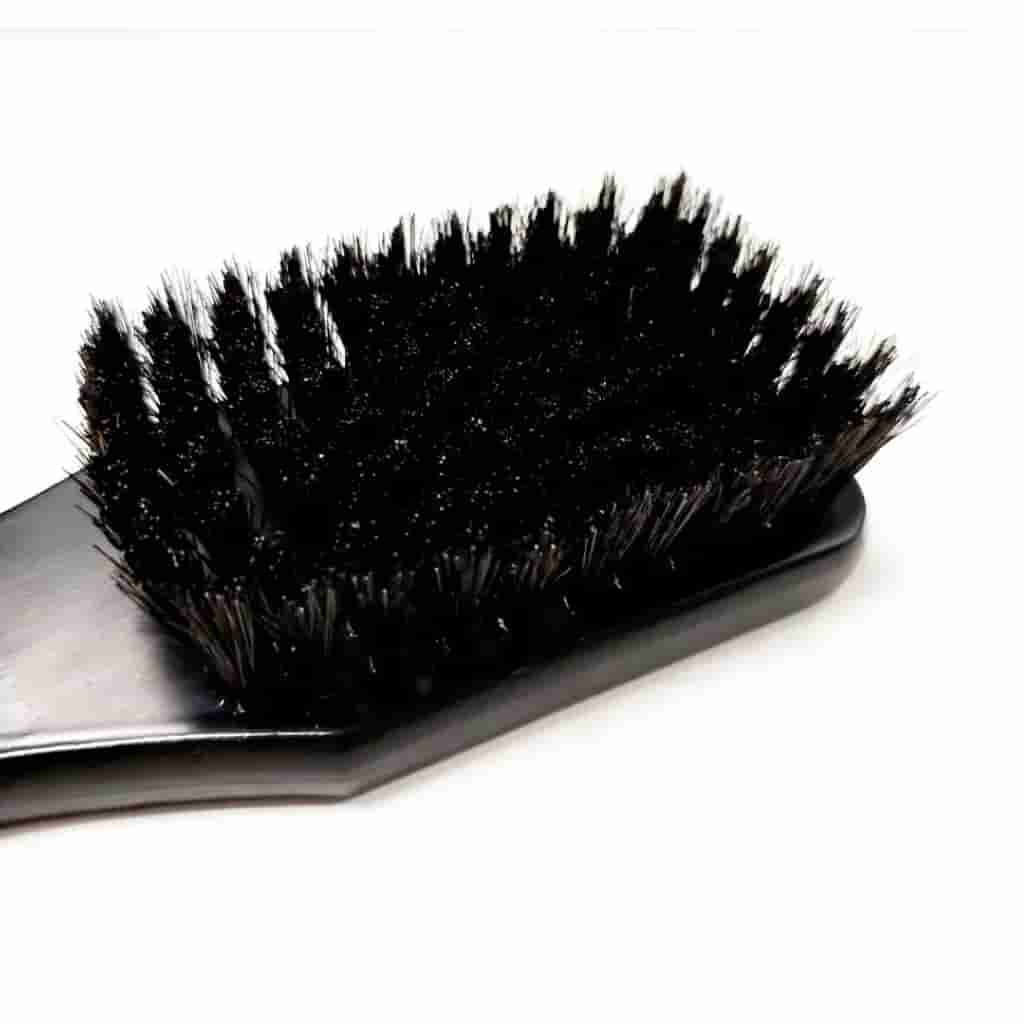 Professional barber club paddle brush 100% natural bristles and wood handle - BUYBARBER.COM