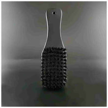 Professional barber club paddle brush 100% natural bristles and wood handle - BUYBARBER.COM