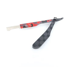 SC x Deluxe Camo Line Straight Edge Razor Holder - BUYBARBER.COM