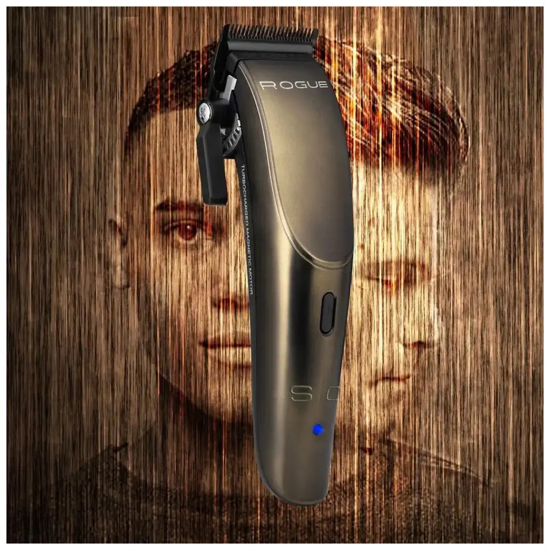 Rogue Professional Magnetic Cordless Hair Clipper Matte Gunmetal - BUYBARBER.COM