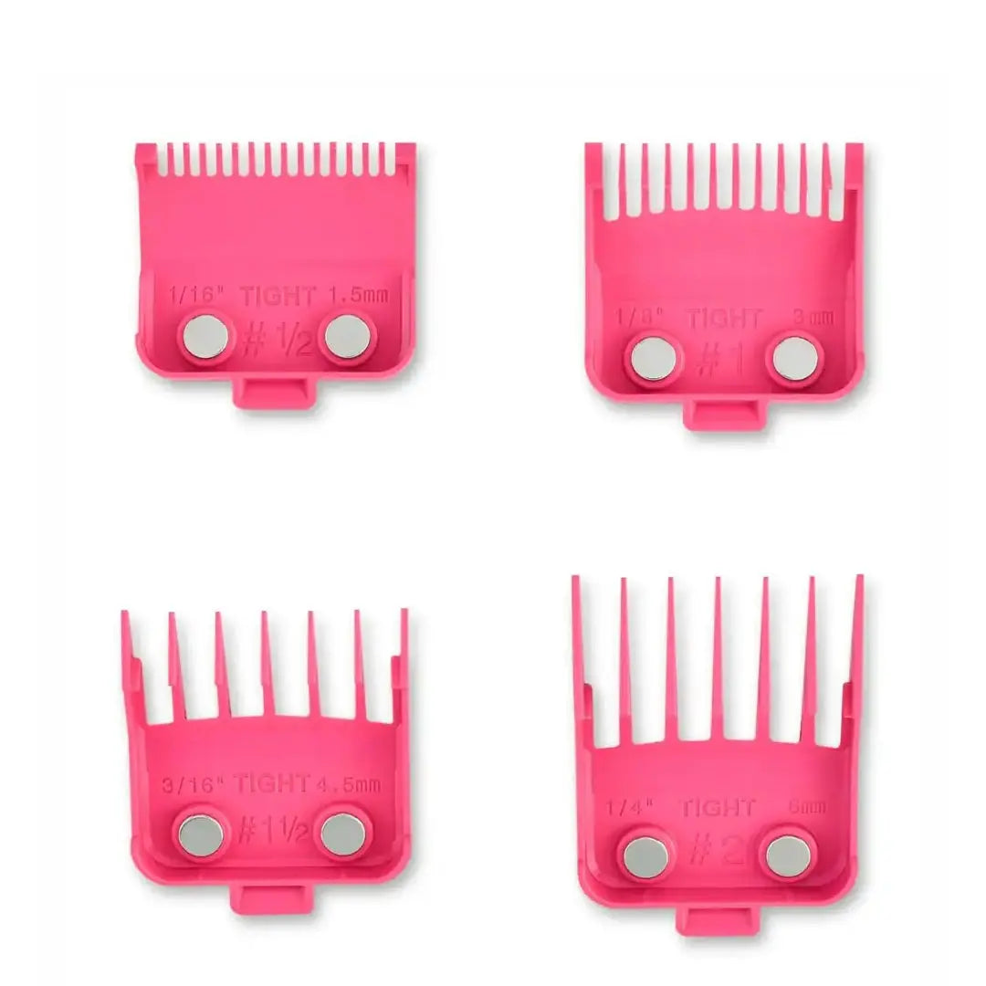 Gamma+ Clipper Tight Guards | Pink - BUYBARBER.COM