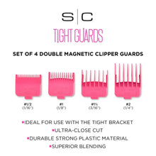 Gamma+ Clipper Tight Guards | Pink - BUYBARBER.COM