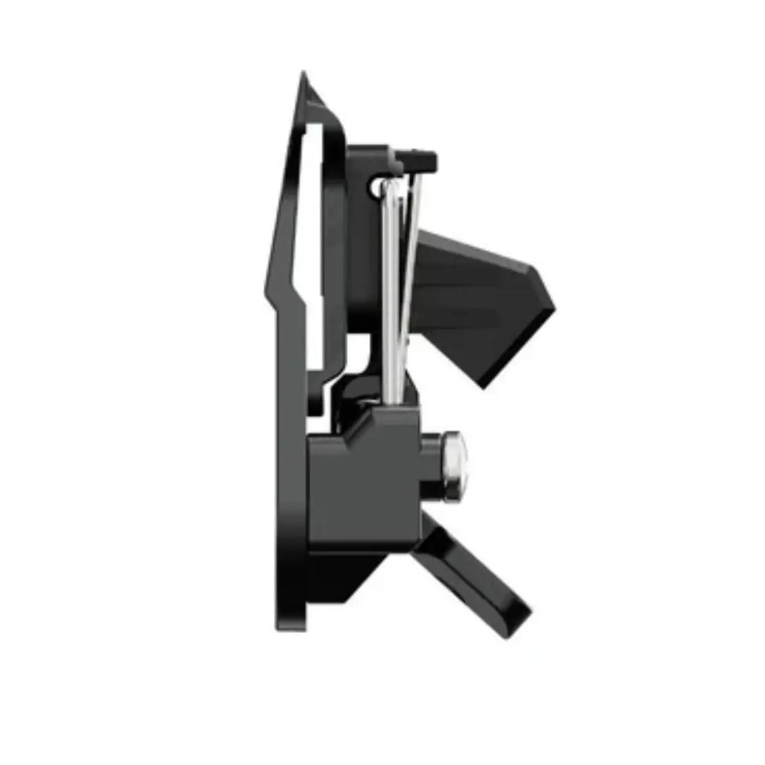 JRL 2025T Diamante EZ Gap Blade Black metal bracket on a white background