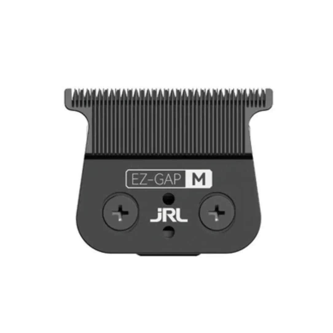 JRL 2025T Diamante EZ Gap Blade Black grooming clipper blade with 'JRL' branding on a white background