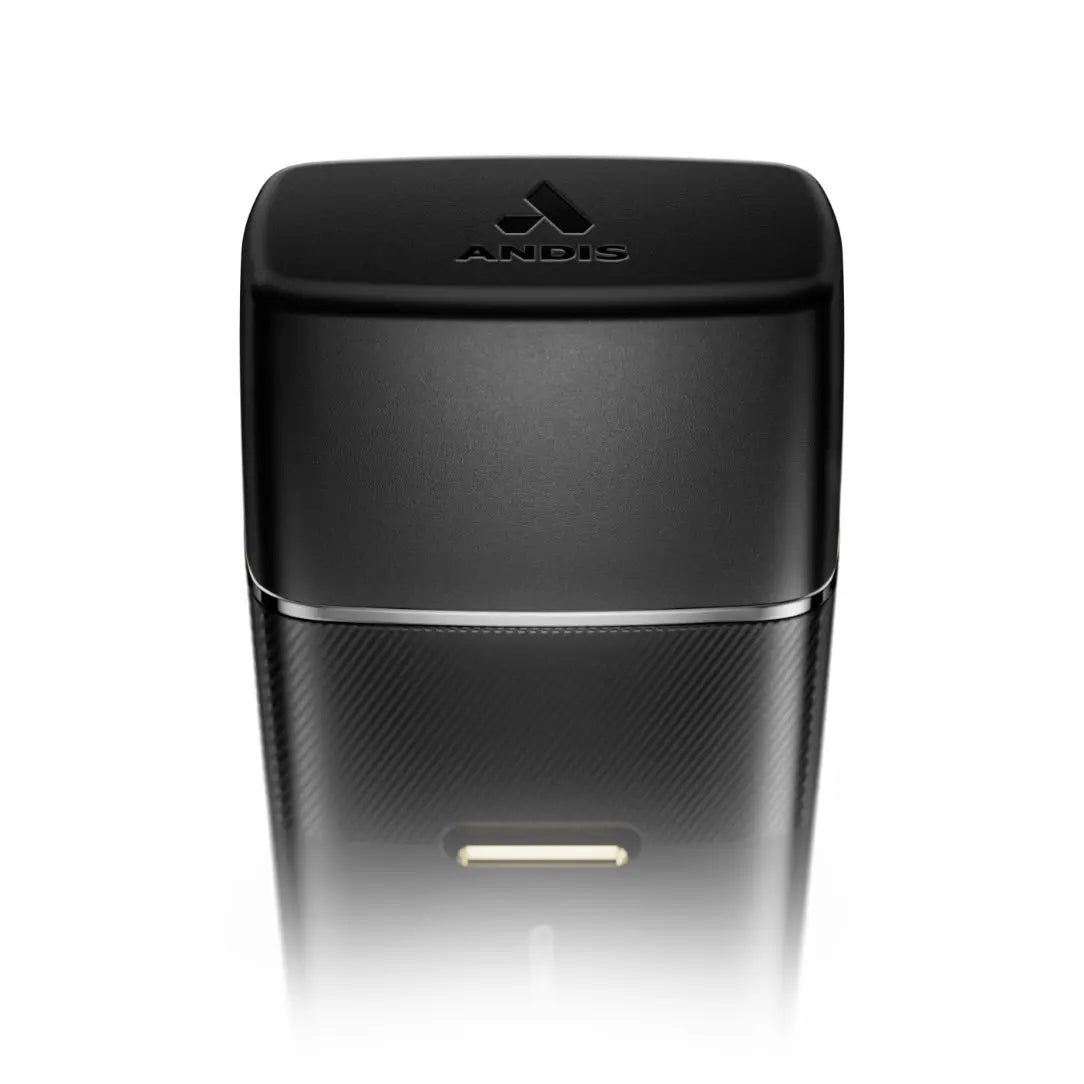 Black Andis ProFoil Plus II  electric shaver on a white background