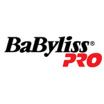 BaByliss PRO logo in black and red on a plain white background.