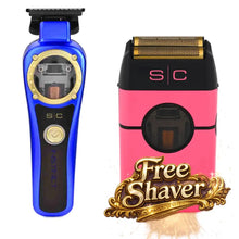 Instinct Professional Vector Motor Trimmer and Metal Shaver Pink Bundle