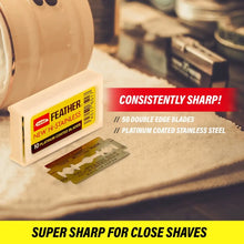 Feather Hi-Stainless Platinum Double-Edge Razor Blades - BUYBARBER.COM