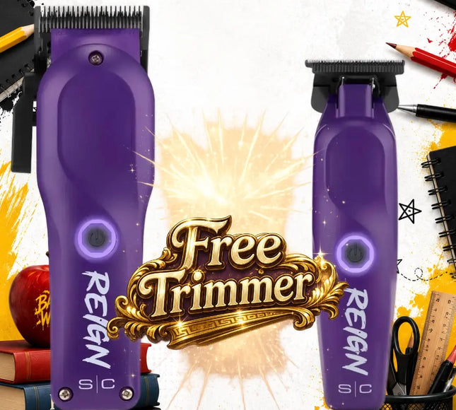 StyleCraft Purple Reign Bundle – Limited Edition Clipper + FREE Trimmer Stylecraft