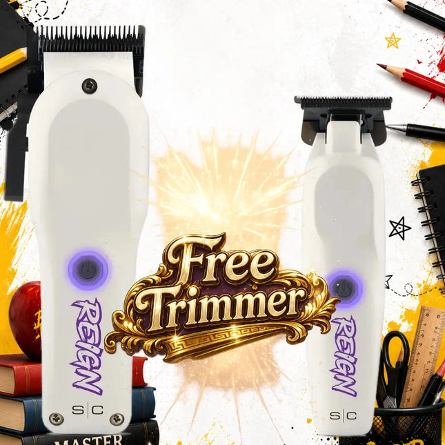 StyleCraft Reign Bundle – Professional Hair Clipper + FREE Hair Trimmer Stylecraft