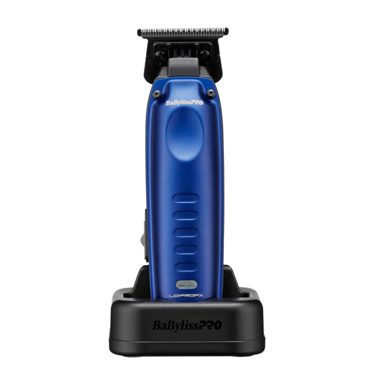“BaBylissPRO FXONE LO-PRO FX Compact Trimmer in blue with aluminum housing”

