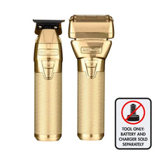 babyliss Gold electric shaver and trimmer set on a white background with a 'Tool Only' sign.