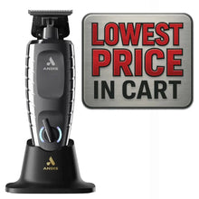 Andis hair trimmer with a 'Lowest Price in Cart' sign on a white background