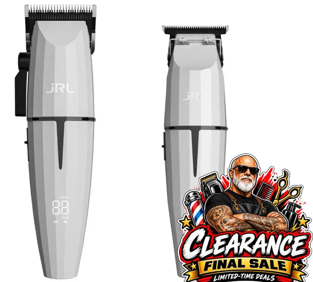 JRL Ghost Clipper & Trimmer Combo | Cordless, Smart-Clip Technology - BUYBARBER.COM