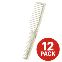 Krest 6000 Wide-Tooth Teasing Combs – Made in USA – 12 Pack – Colors - BUYBARBER.COM