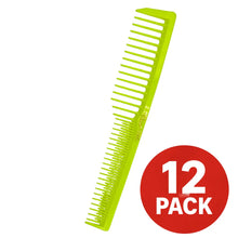 Krest 6000 Wide-Tooth Teasing Combs – Made in USA – 12 Pack – Colors - BUYBARBER.COM